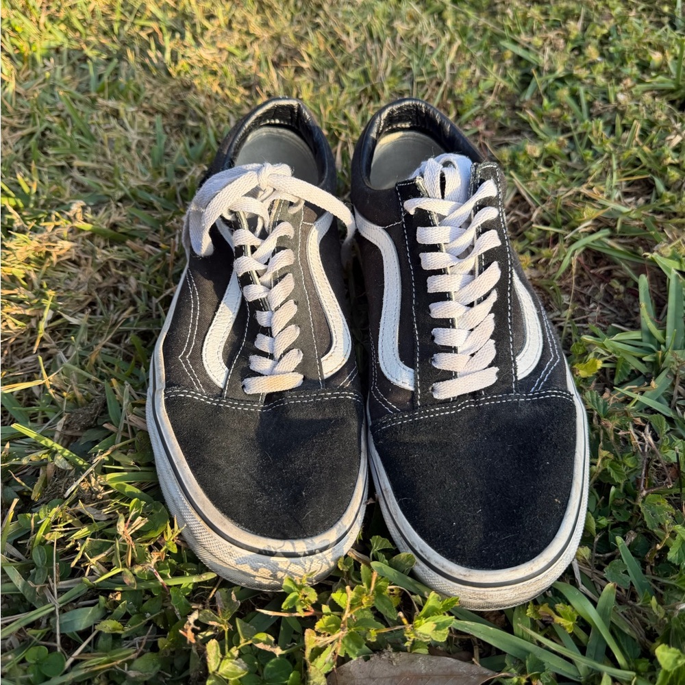 Vans Black and White Women's Sneakers